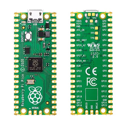 Original Raspberry Pi (PICO) MCU / RP2040 Dual-core ARM Cortex-M0+ 133MHz 264KB SRAM / 2MB Flash Memory