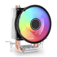 ALPHA 100 Tower RGB CPU Rounded Cooling Fan 4 HeatPipes PWM 3PIN Cooling Fan For Intel / AMD
