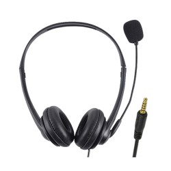Call Center Noise Cancelling HeadPhone 360 Micrphone / 3.5mm Jack Headset / Headphone