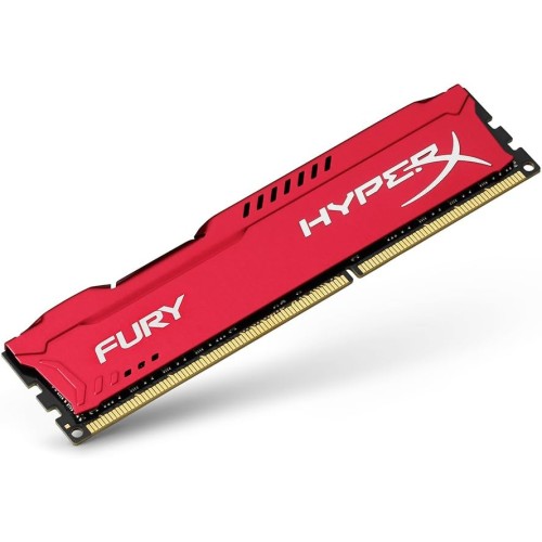 Kingston HyperX 8GB DDR3 1600Mhz DIMM Desktop PC RAM / PC3-12800 8GB -  RED