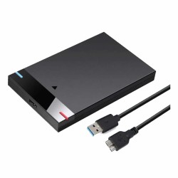 HDD ENCLOSURE / 2.5 inch HDD/SSD Case USB 3.0 HIGH-SPEED EXTERNAL DISK CASE - BLACK
