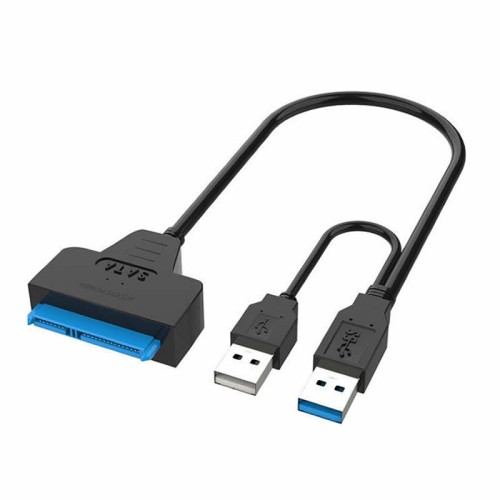SATA / SATA 3 to USB2.0 Cable Adapter for Data Recovery / External SSD/HDD Hard Disk Drive