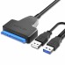 SATA / SATA 3 to USB2.0 Cable Adapter for Data Recovery / External SSD/HDD Hard Disk Drive