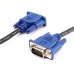 1.5m 1080P VGA Cable 3+6 15 Pin VGA to VGA for HD PC Monitor Projector TV Braided Shielding Cord