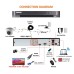 HIKVISION 2MP DS-7204HGHI-K1S 1080P 4 CHANNEL DVR