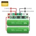 1S 4A (4000mAh) 3.7v 2X MOS Li-Ion 18650 / LiPo Battery Management System / Battery Protection Board Module