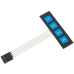 4X1 Matrix Keypad / 4 Buttons Matrix Keypad – Human Interface Component for PIC/AVR/STM/ATMEL