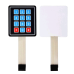 4X3 Matrix Keypad / 4 Buttons Matrix Keypad – Human Interface Component for PIC/AVR/STM/ATMEL