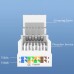 CAT5e RJ45 Keystone Jack Connector ClipJack / Cat5e No Punch-Down Connector