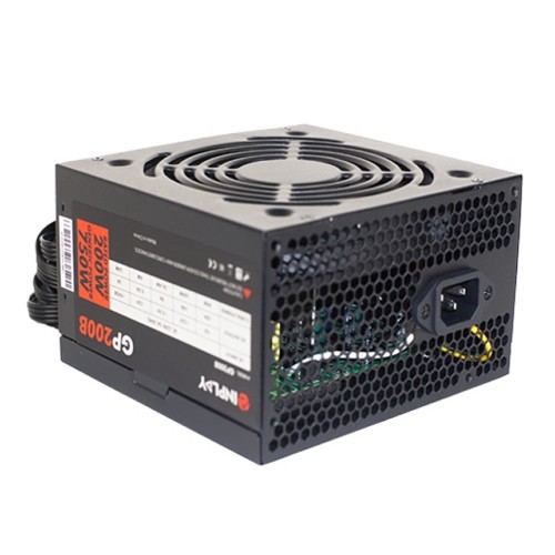 ATX POWER SUPPLY GP200B 200W 200 - 240VAC / 5A  50-60Hz 120MM FAN