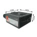 ATX POWER SUPPLY GP200B 200W 200 - 240VAC / 5A  50-60Hz 120MM FAN