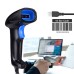 Handheld Barcode Scanner wired USB / 1D Bar code Plug & Play Scanner for Business Automations