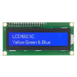 16X2 LCD DISPLAY Module (BLUE) / 16x2 Display with PCF85747 / IIC / i2C 4Pin Interface