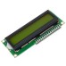 16X2 LCD DISPLAY Module (Green/Yellow) / 16x2 Display with PCF85747 / IIC / i2C 4Pin Interface