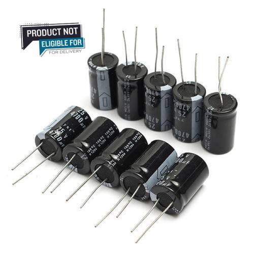 Electrolytic Capacitor 25v 4700uF 16X25mm Best For Feltering and Smoothing