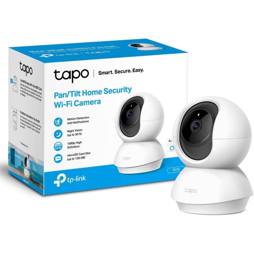 TP-Link Tapo TC70 2MP 360 1080p Pan Tilt Home Security Wi-Fi Camera