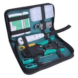 Network Cable Repair Maintenance Tool Kit Cable Tester Kit 11-Piece Combination Kit